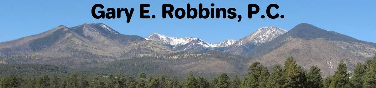 Gary E. Robbins, P.C. header